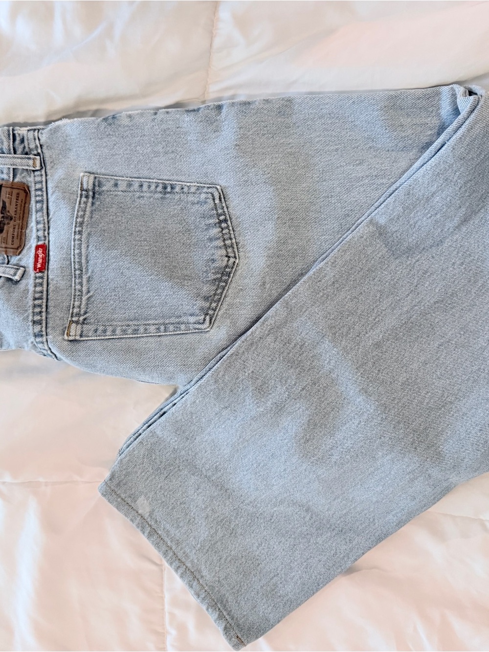Wrangler Light Blue Men's Straight-Leg Jeans